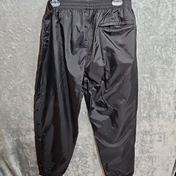 Pinnacle Mens XL Nylon Pants Breakaway Snap Sides Black Outdoor jogger style - Picture 9 of 12